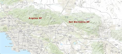 map of the san gabriel valley|Detailed Satellite Map of San Gabriel Valley .